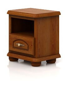 Noční stolek BRW BAWARIA DKOM 1S