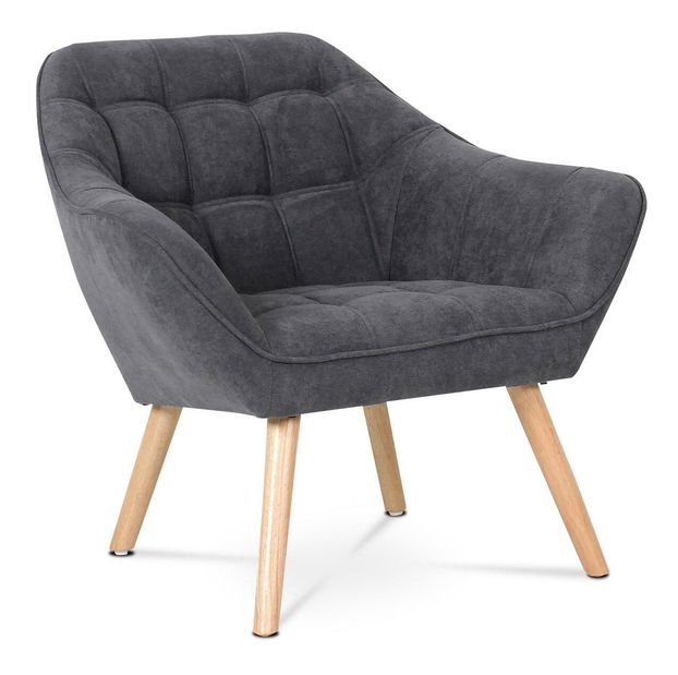 Křeslo Ahondado (tmavě šedá)