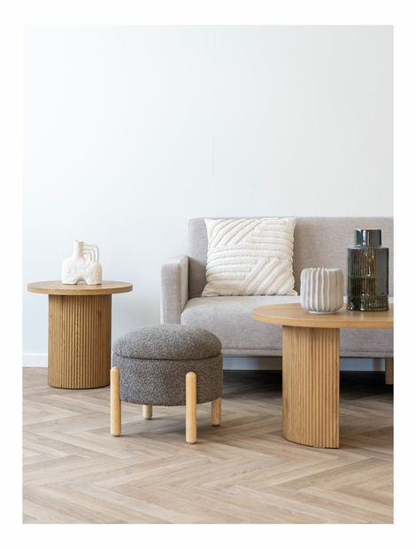 Taburetka Mvenora (hnědá)