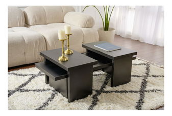 Konferenční stolek Sanctares (černá)