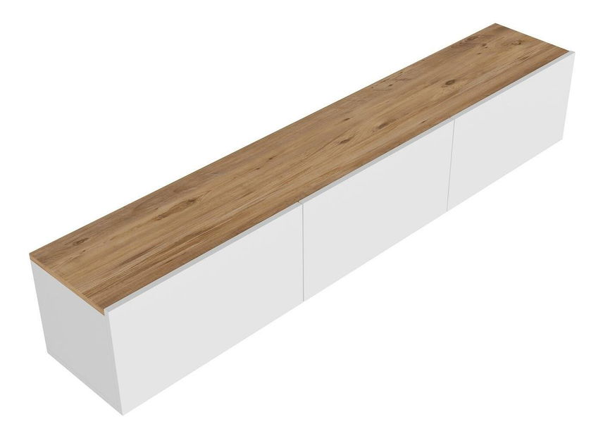 TV stolek/skříňka Westham (bílá + borovice atlantická)