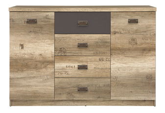 Komoda BRW Malcolm KOM2D4S