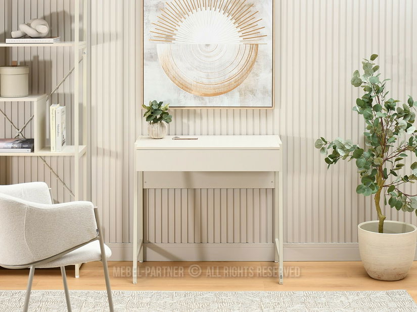 PC stolek Norsinimo (krémová)