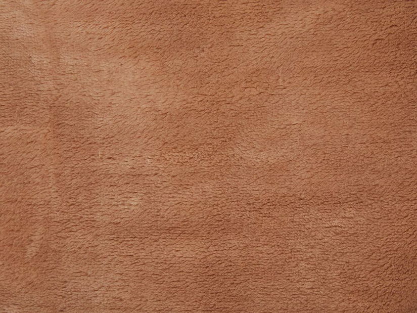 Deka 220x200 cm TEKRE (polyester) (hnědá)