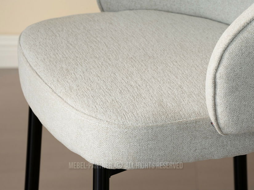 Barová židle Ravelianto (béžová + černá)