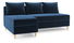Rohová sedací souprava Vlada (L) (tmavě modrá)