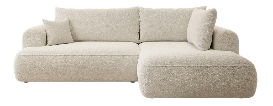 Rohová sedací souprava Olivo II (P) (béžová + černá)