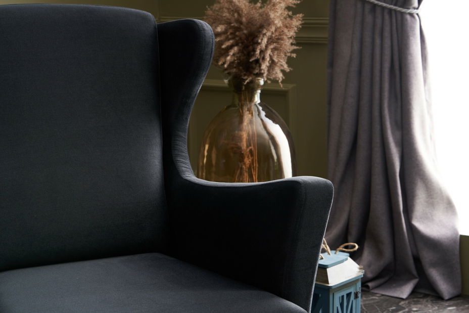 Křeslo Ušák Lusitania 1 (antracit)