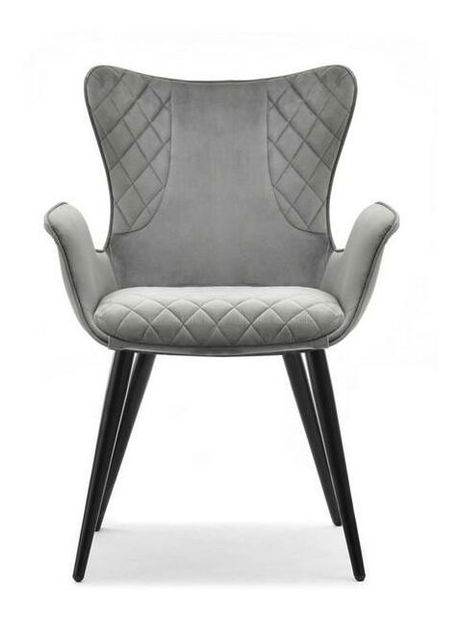 Židle Kammel (šedá + černá)