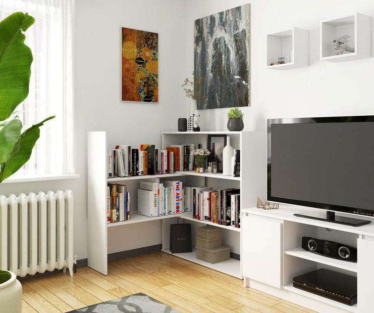 Regál Tivona II (bílá)