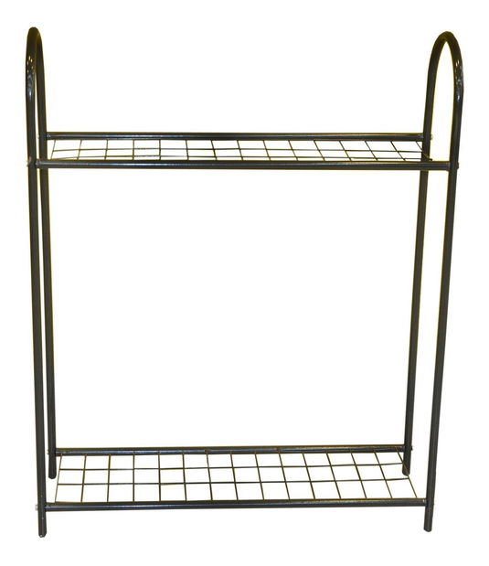 Dekorativní stojan na květináče Kobade (černá)