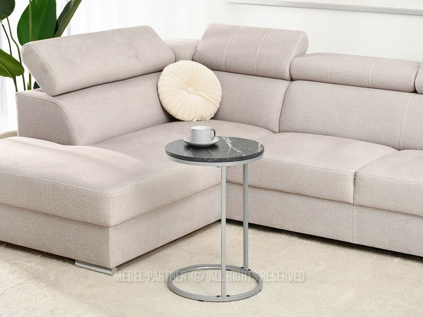 Konferenční stolek Corden (černá + chromová matný)