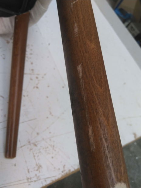 Set 2 židlí Alf (Krémová + Ořech) *bazár *bazar