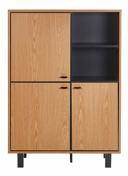 Skříňka PARKES (světlé dřevo)