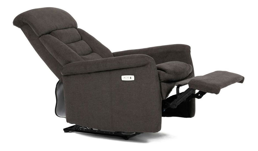 Polohovací křeslo Traste (hnědá)