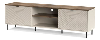 TV skříňka Eliminados (kašmír + dub castello)