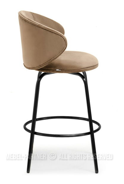 Židle Jared (béžová + chromová)