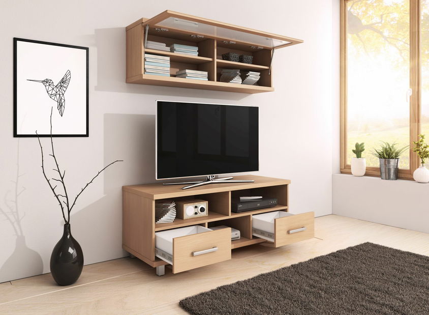 Obývací stěna Classic malá (javor + amari)