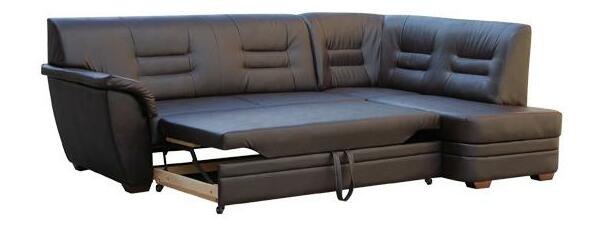 Rohová sedací souprava Jorge (červená) (P)