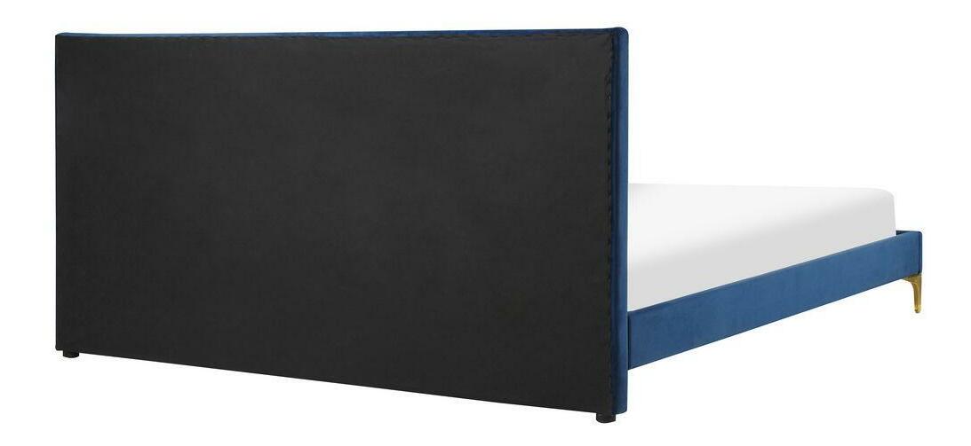 Manželská postel 180 cm Linux (modrá)