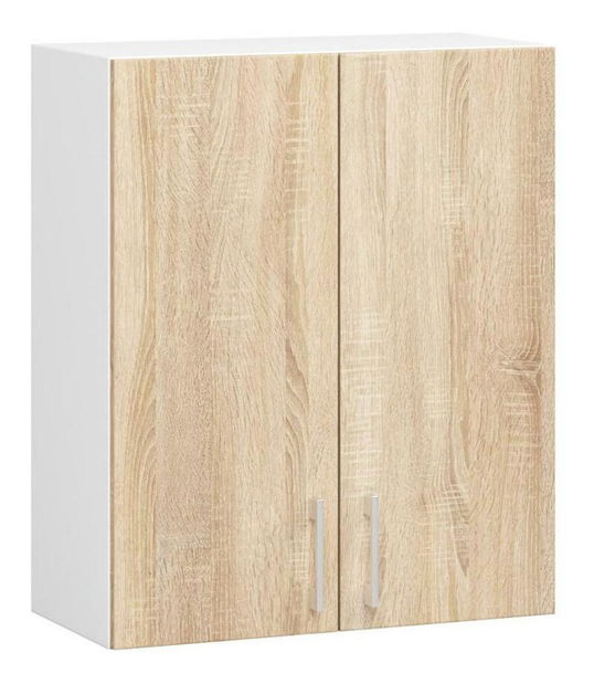 Kuchyňská sestava 240 cm Lula TYP2 C (bílá + dub sonoma)