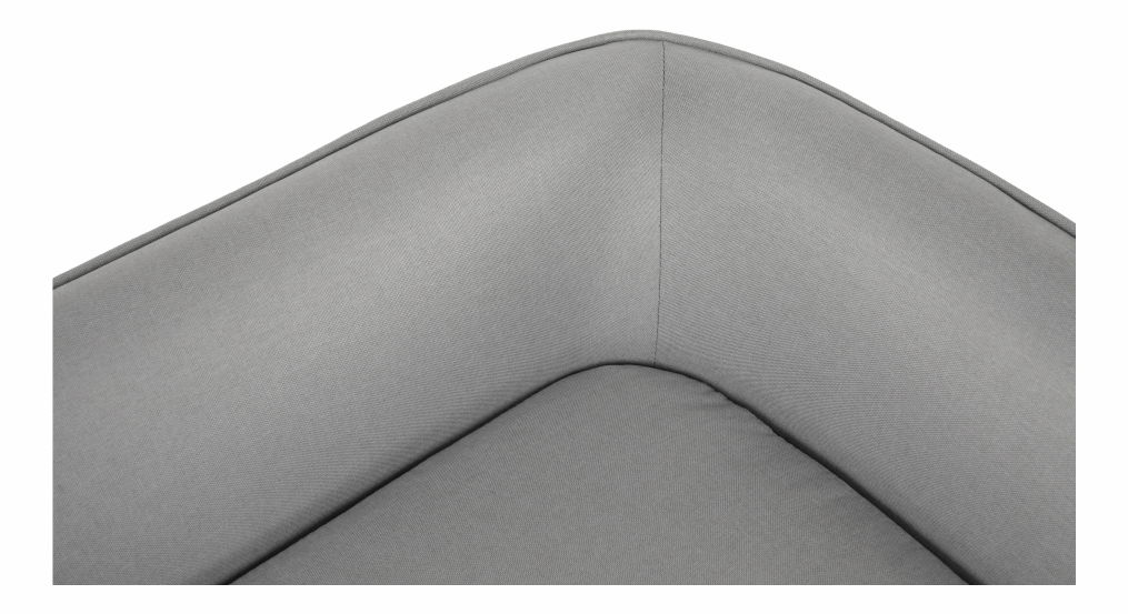 Lavice Helea (světle šedá)