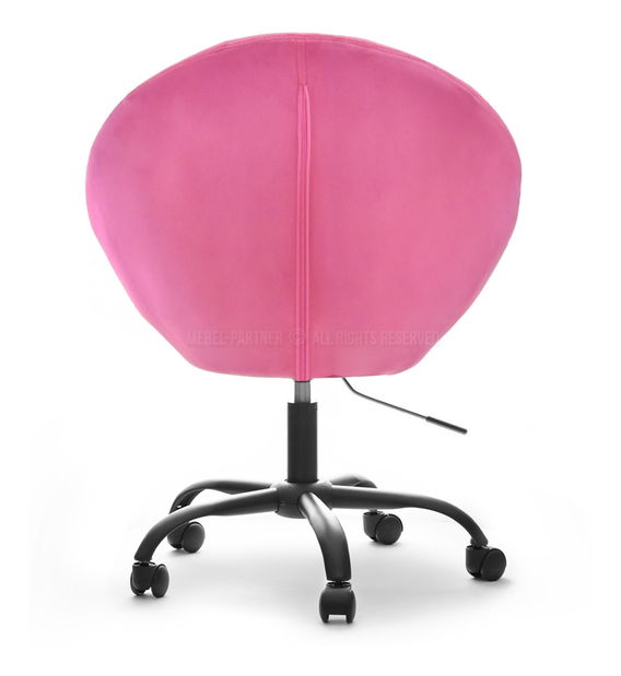 Křeslo Lush 4 (růžová + černá)