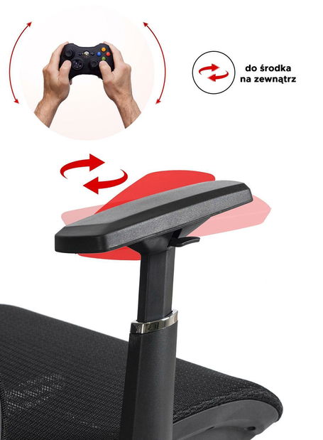 Kancelářské křeslo Legion (černá)