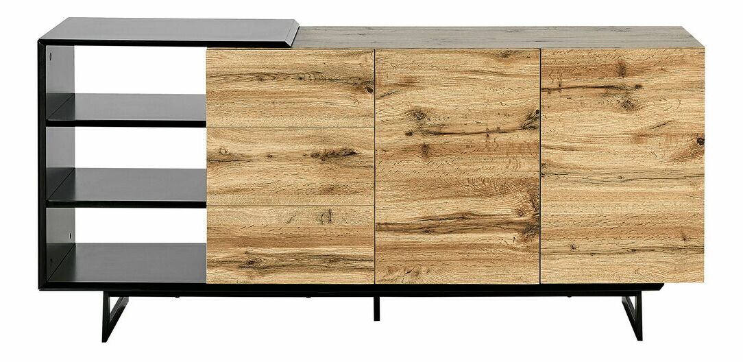 Komoda Finnick (světlé dřevo)