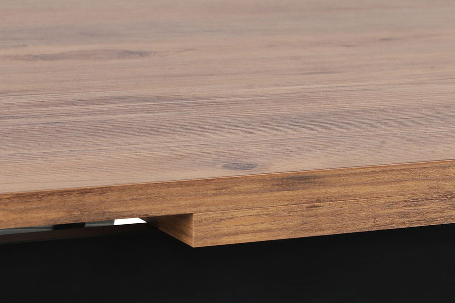 Rozkládací jídelní stůl (pro 4 až 6 osob) Pollo (Ořech + Černá)