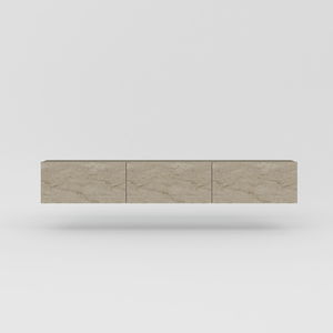 TV stolek/skříňka Alfonsio (travertin)