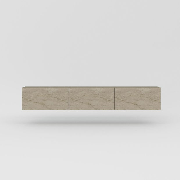 TV stolek/skříňka Alfonsio (travertin)