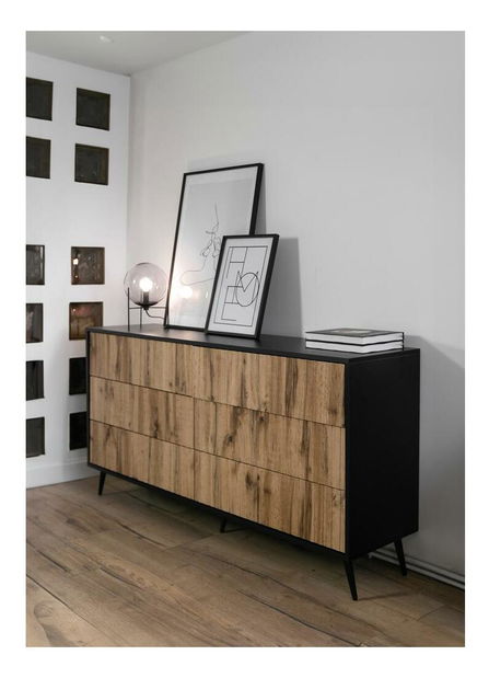 Skříňka Biel B5 (černá)