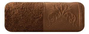 Ručník 140x70 cm Angie 03 (hnědá) (3 ks)