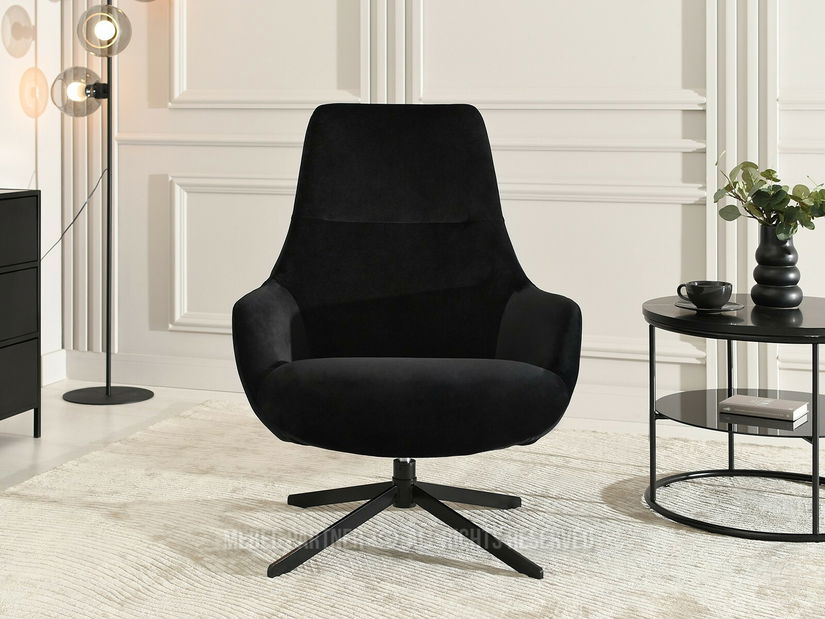 Relaxační křeslo Avirecemo (černá)