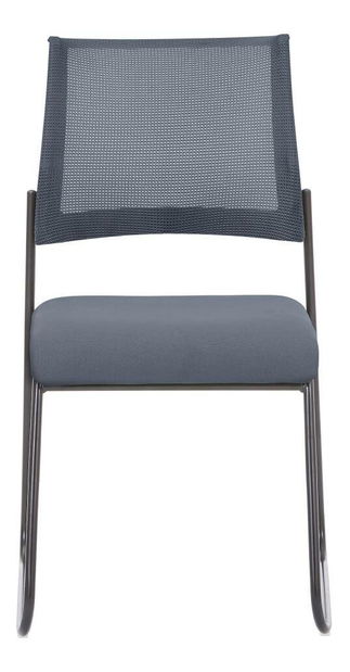 Konferenční židle Bardo (šedá + černá)