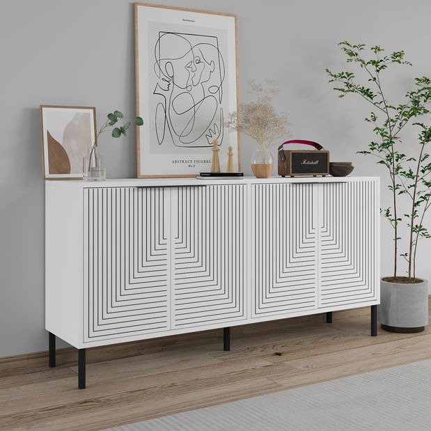 Komoda Lurky (bílá)