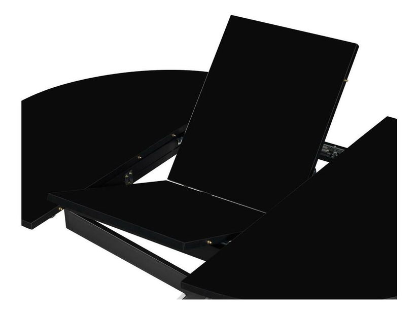 Rozkládací jídelní stůl Amero (černá) (pro 4-6 osob)