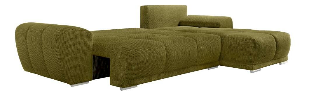 Rohová sedací souprava Kermit (olivová)