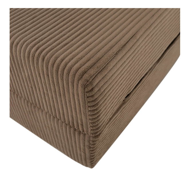 Rozkládací křeslo Plantearan (světlohnědá)