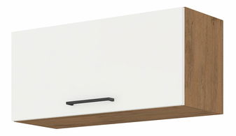 Horní kuchyňská skříňka Virion 80 GU 36 1F (dub lancelot + lesk bílý)