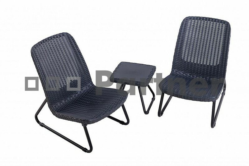 Zahradní nábytek Rio Patio antracit (um. ratan)