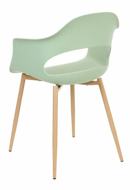 Set 2 ks jídelních židlí Unika (zelená)