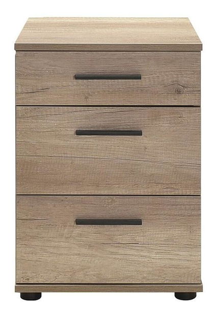 Noční stolek Kisive 1 (ořech světlý)