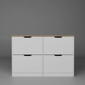 Botník (skříňka na boty) Aprilia (ořech světlý)