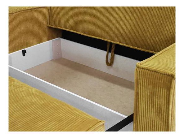 Rozkládací pohovka Carivia Star III (šedá) (s úl. prostorem)