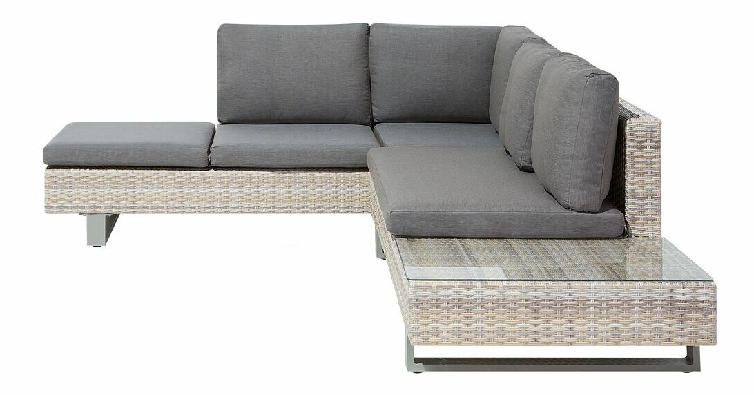 Sedací souprava Lancia (světle hnědá)