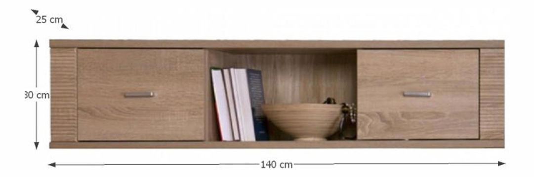 Polička Gary Typ 15 2D