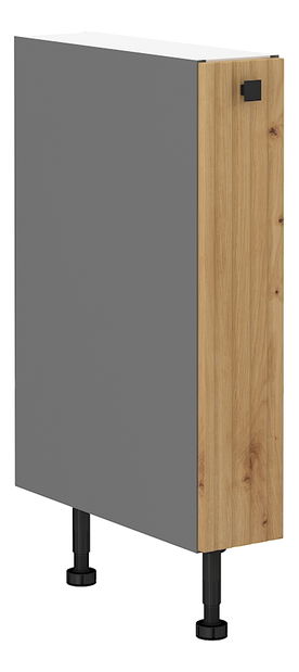 Dolní kuchyňská skříňka Avantoe 15 D CARGO BB (Antracit)