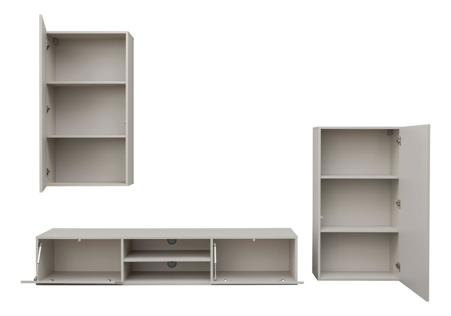 Obývací stěna Gaolino 2 (kašmír + černá) 